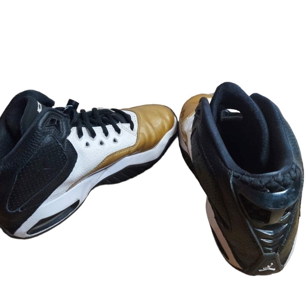 6.5y Air Jordan gold black‎ and white Nike - Picture 4 of 10